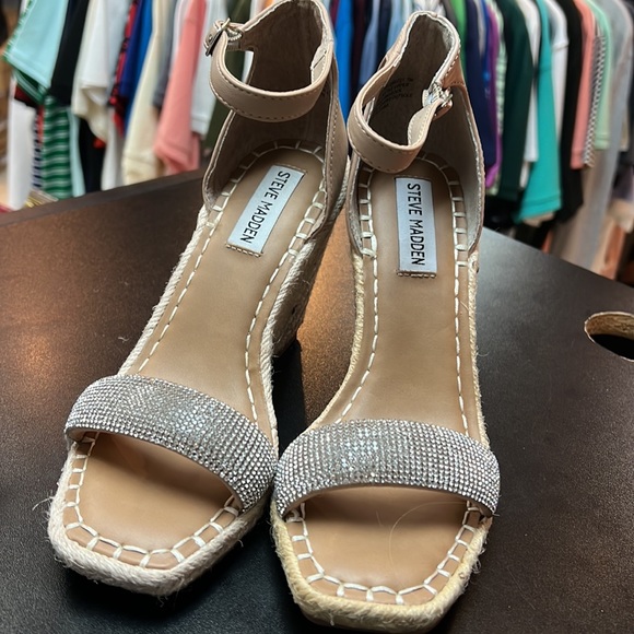 Steve Madden submit wedge sandal size 7 new no box! - Picture 7 of 8